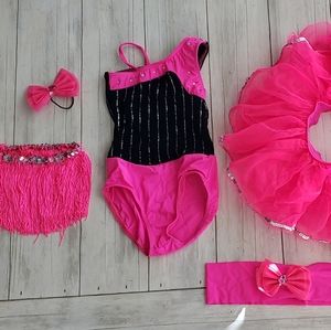 Dance Costume girls 5 piece